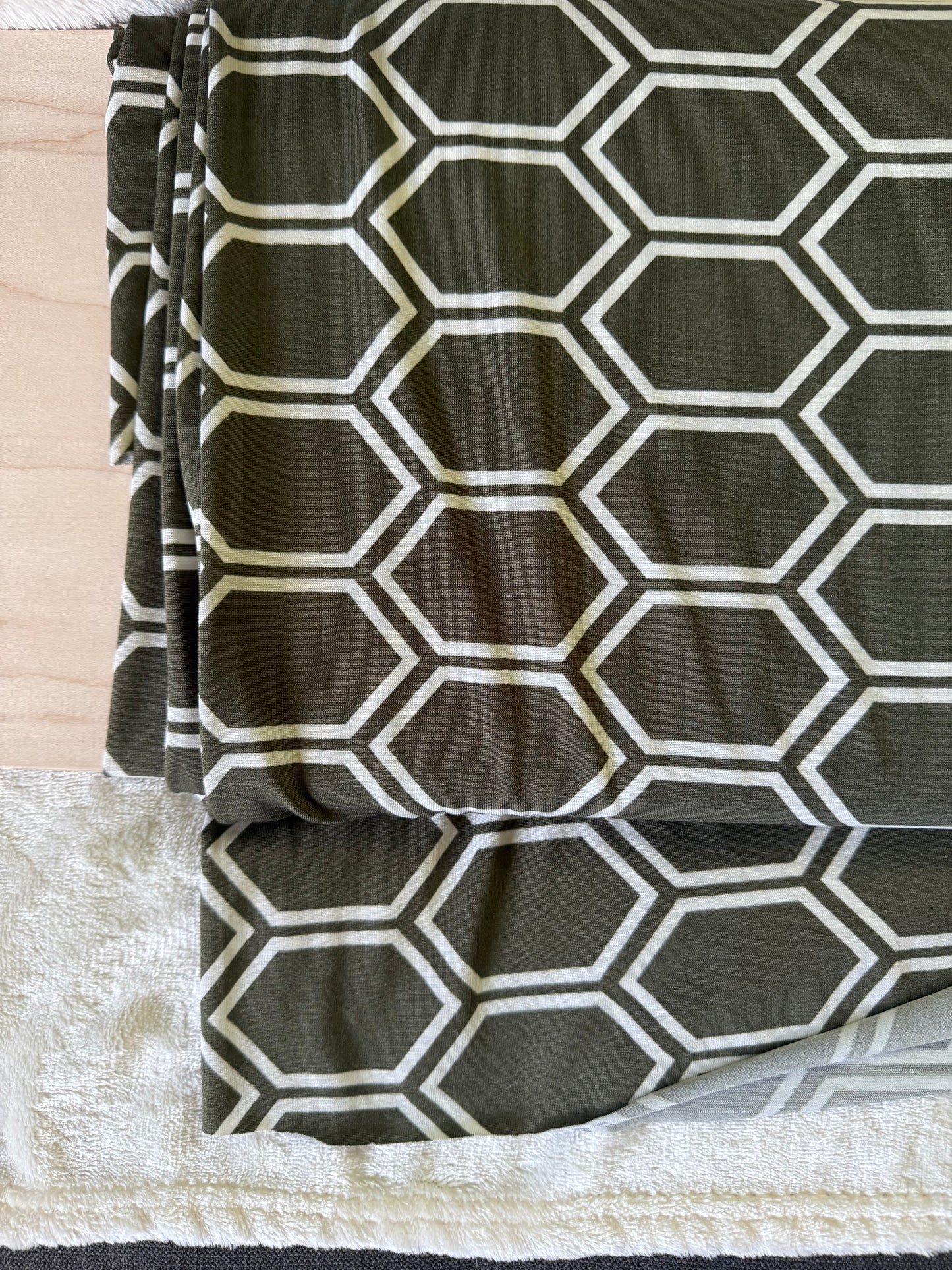 Olive honeycomb DTY