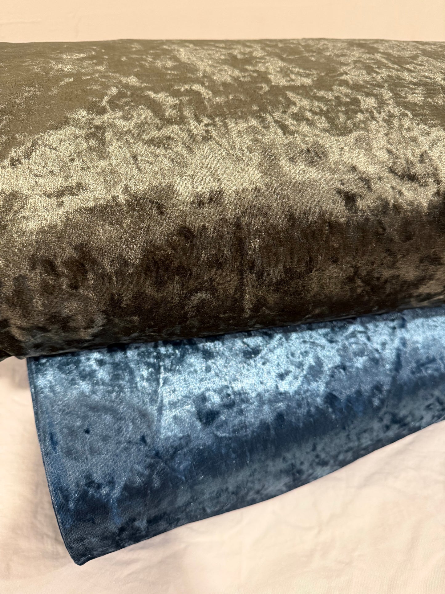 Artic Crushed Knit Velvet