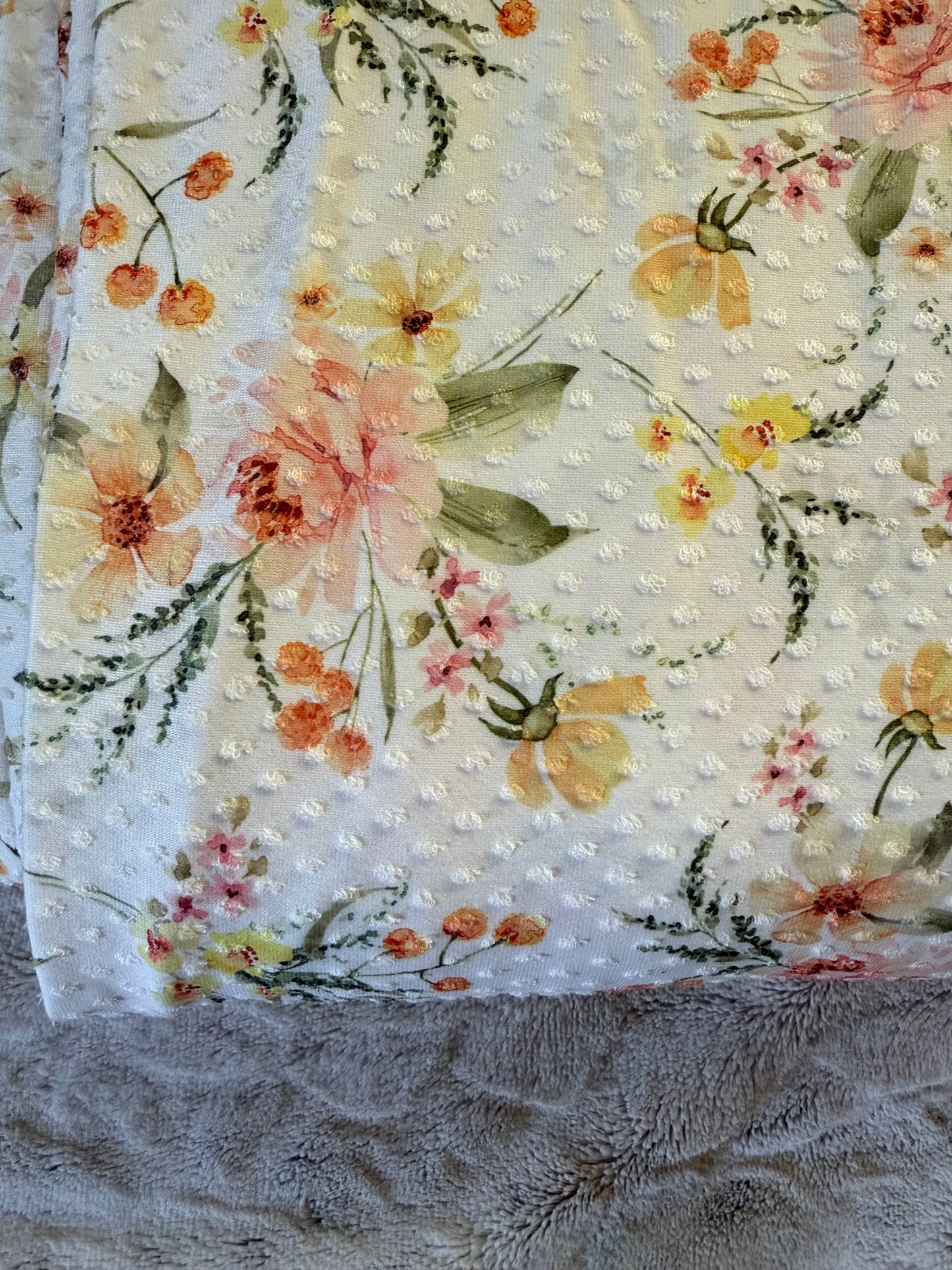 Callie Floral Swiss Dot
