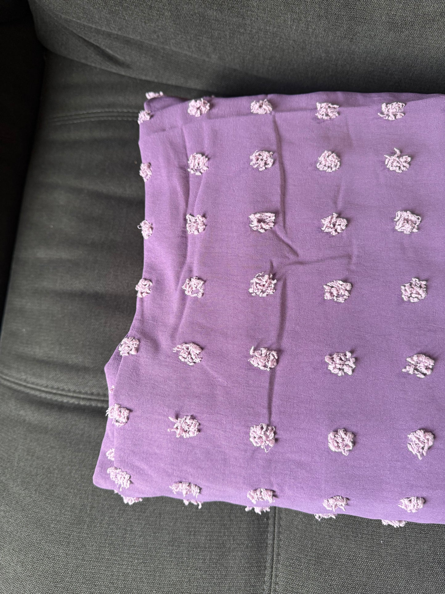 Boston Swiss Dot Purple