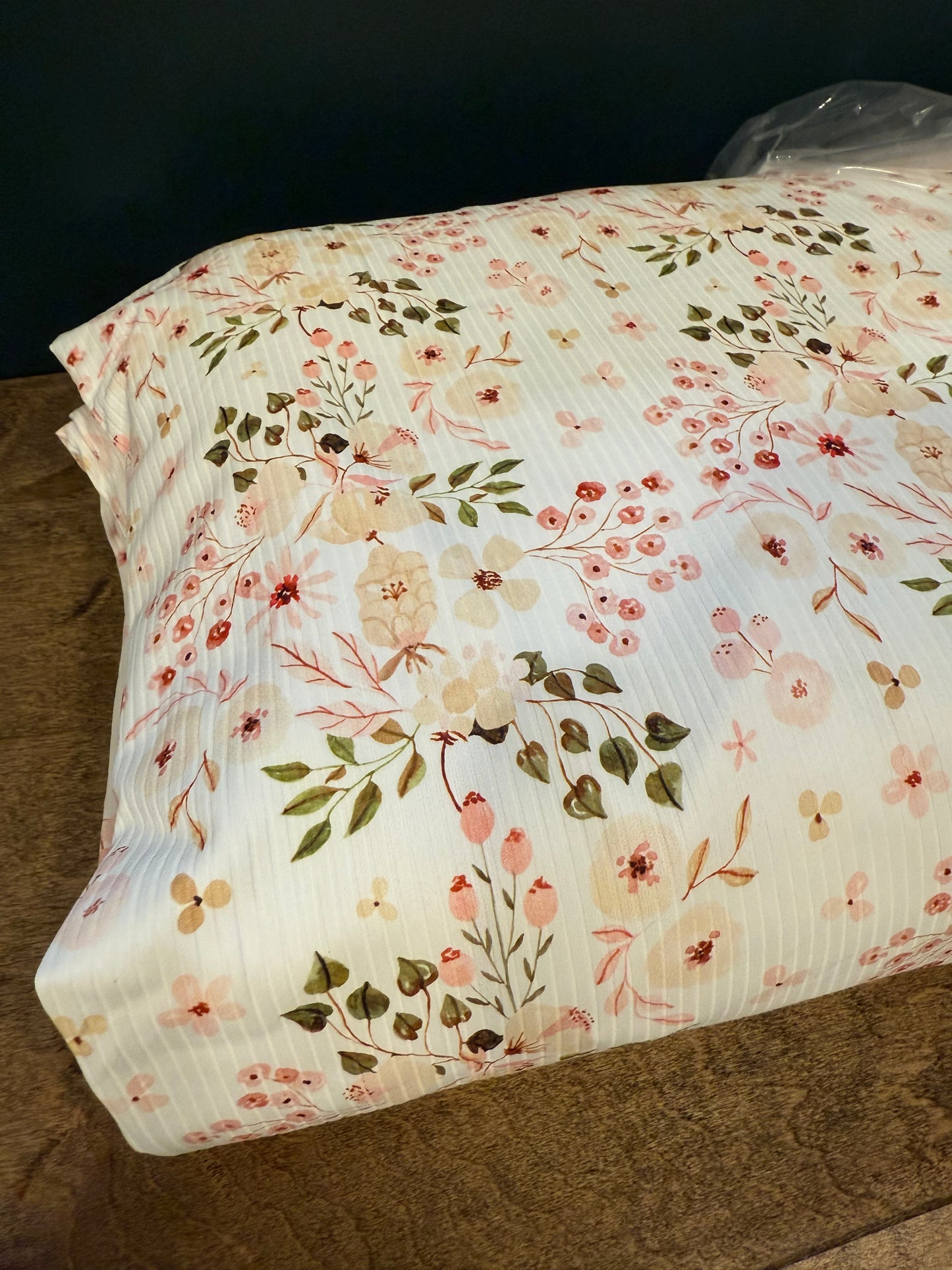 Emily Floral Rib Knit