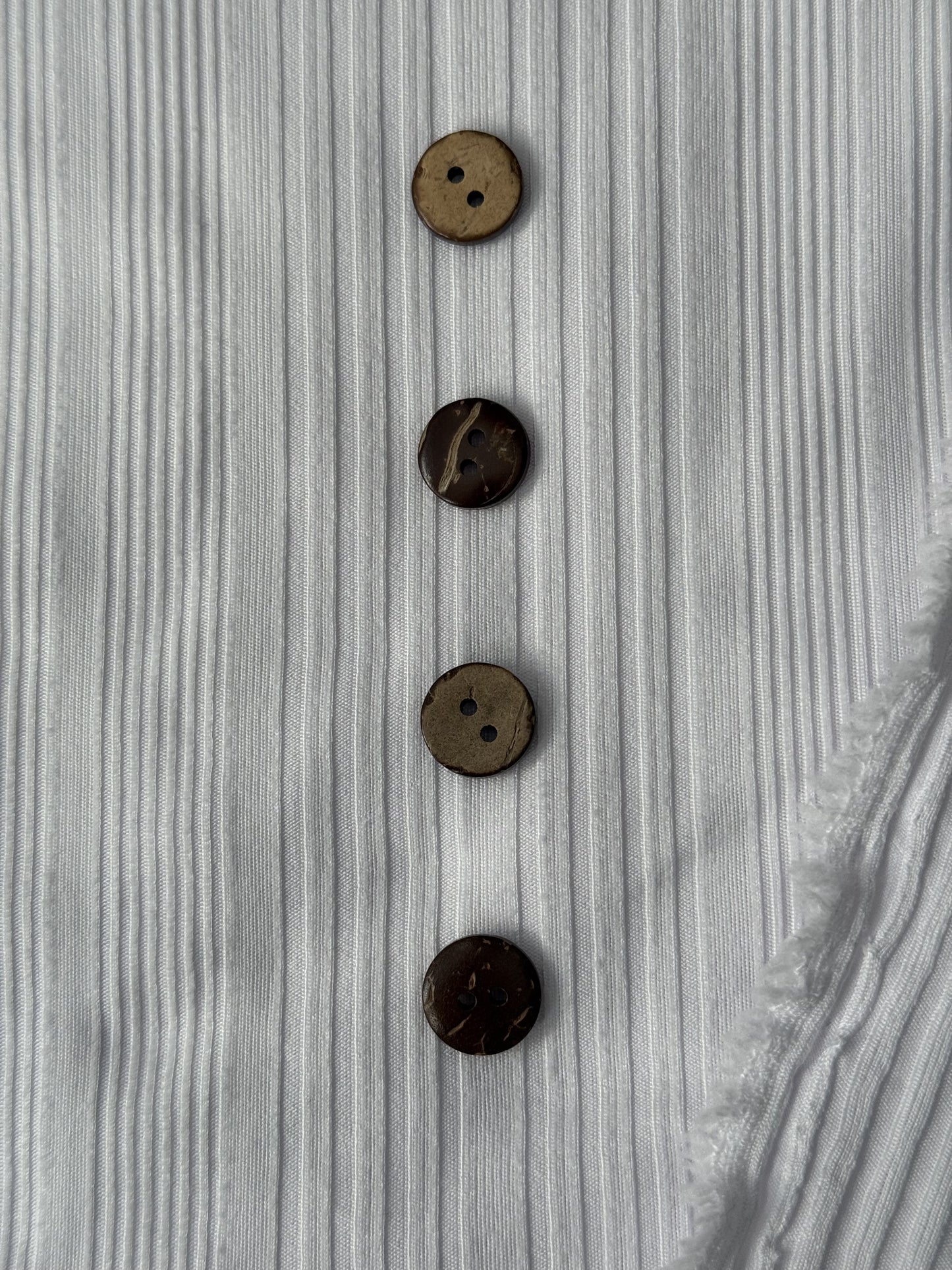 Brown/Coconut Buttons