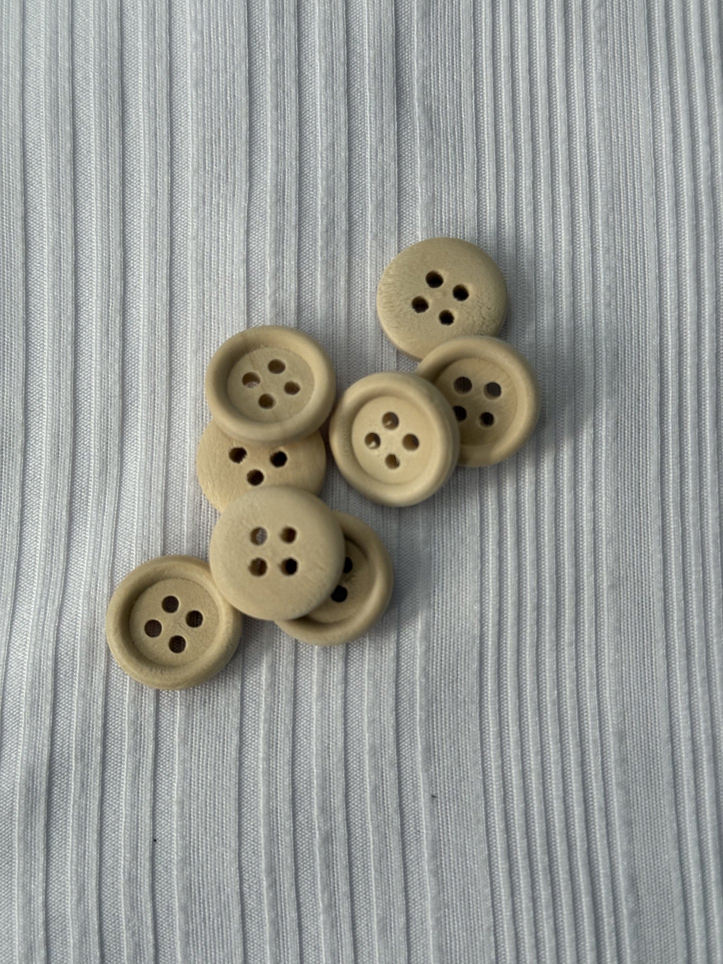 Natural Wood Button