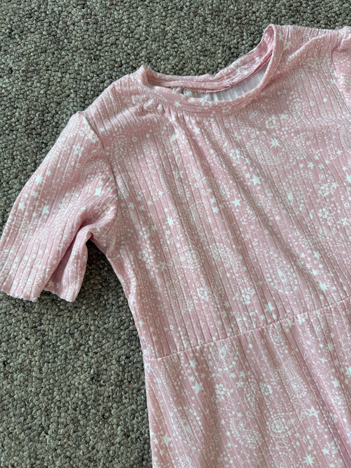 Girls size 7 light Pink