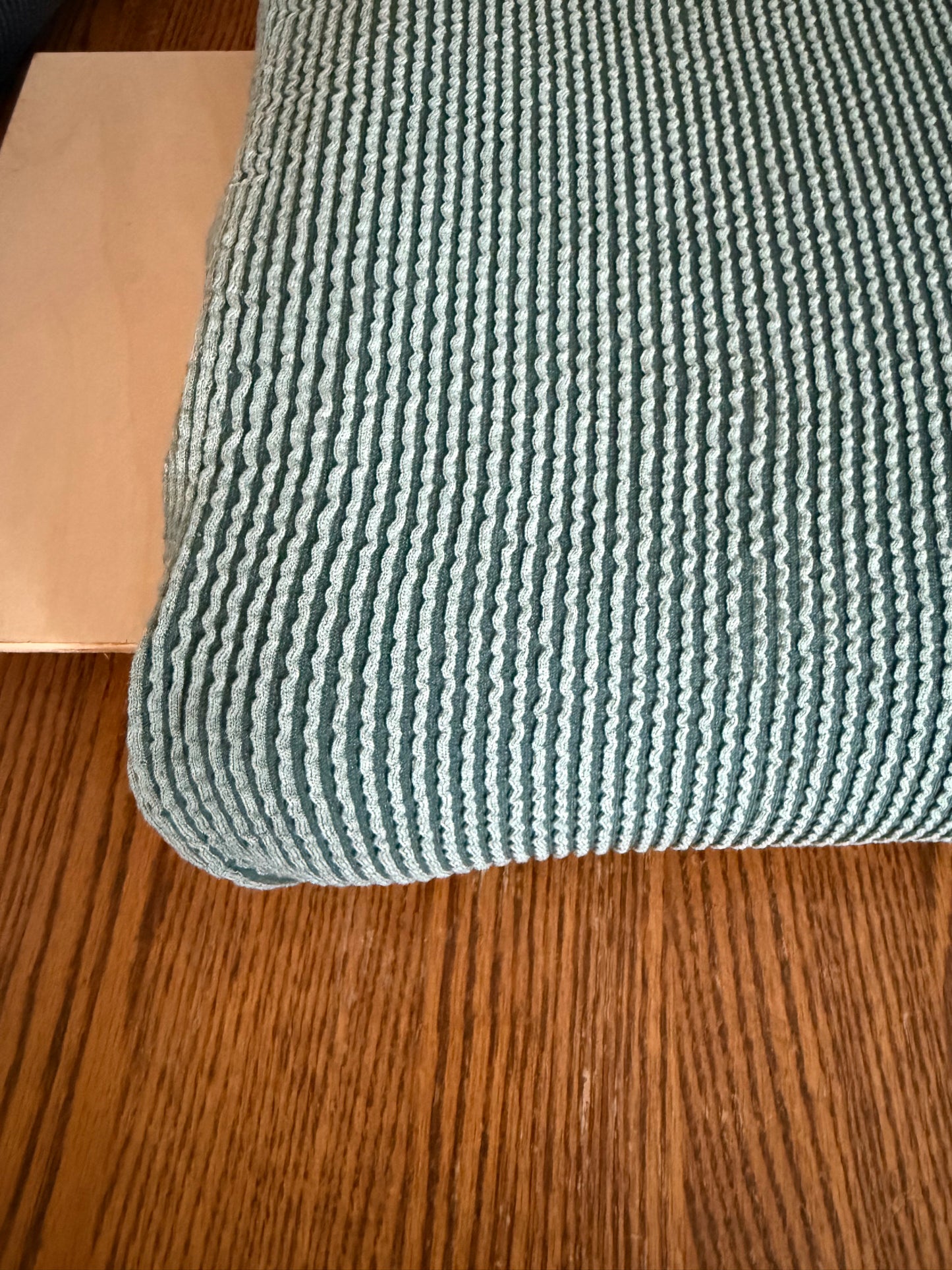 Olive Jacquard Rib Knit