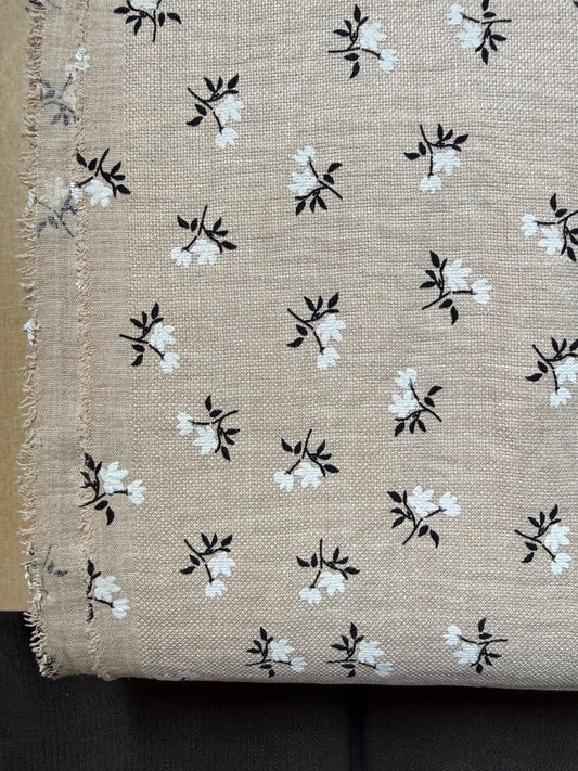 Tan floral