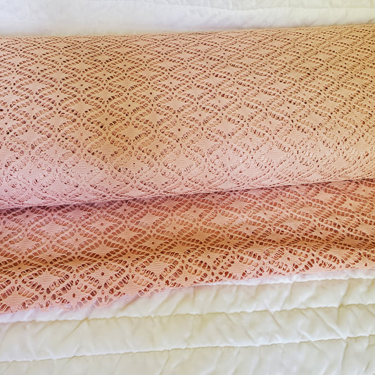 Blush Knit Lace