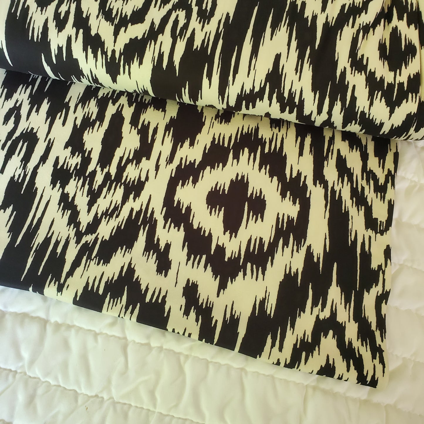 Black DTY Brushed Knit
