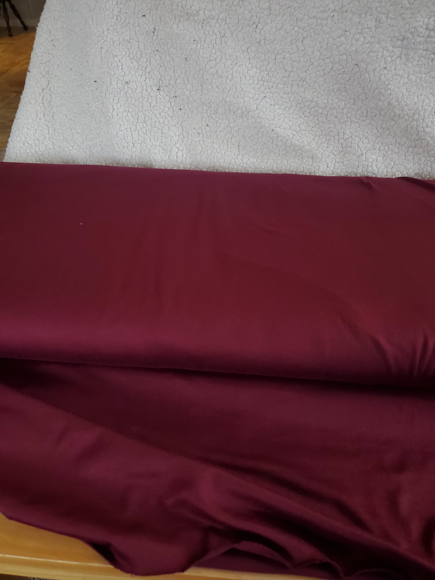Burgundy DTY Solid