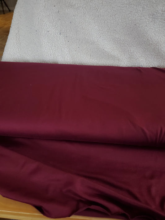 Burgundy DTY Solid