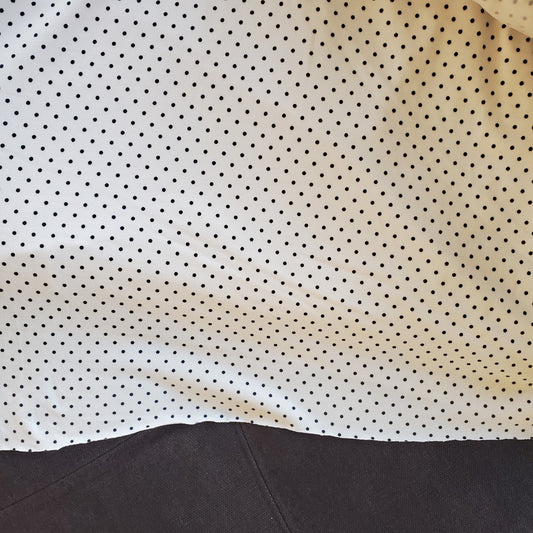 Small Polka dots on Brushed DTY knit