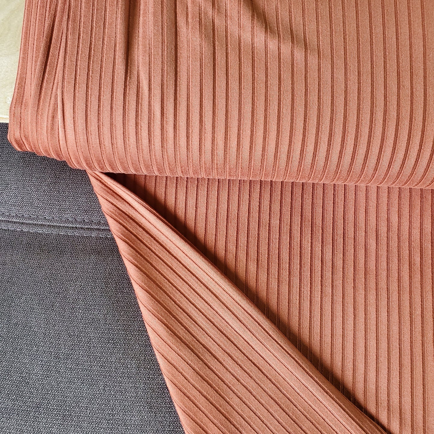 Rust New Yummy Rib Knit