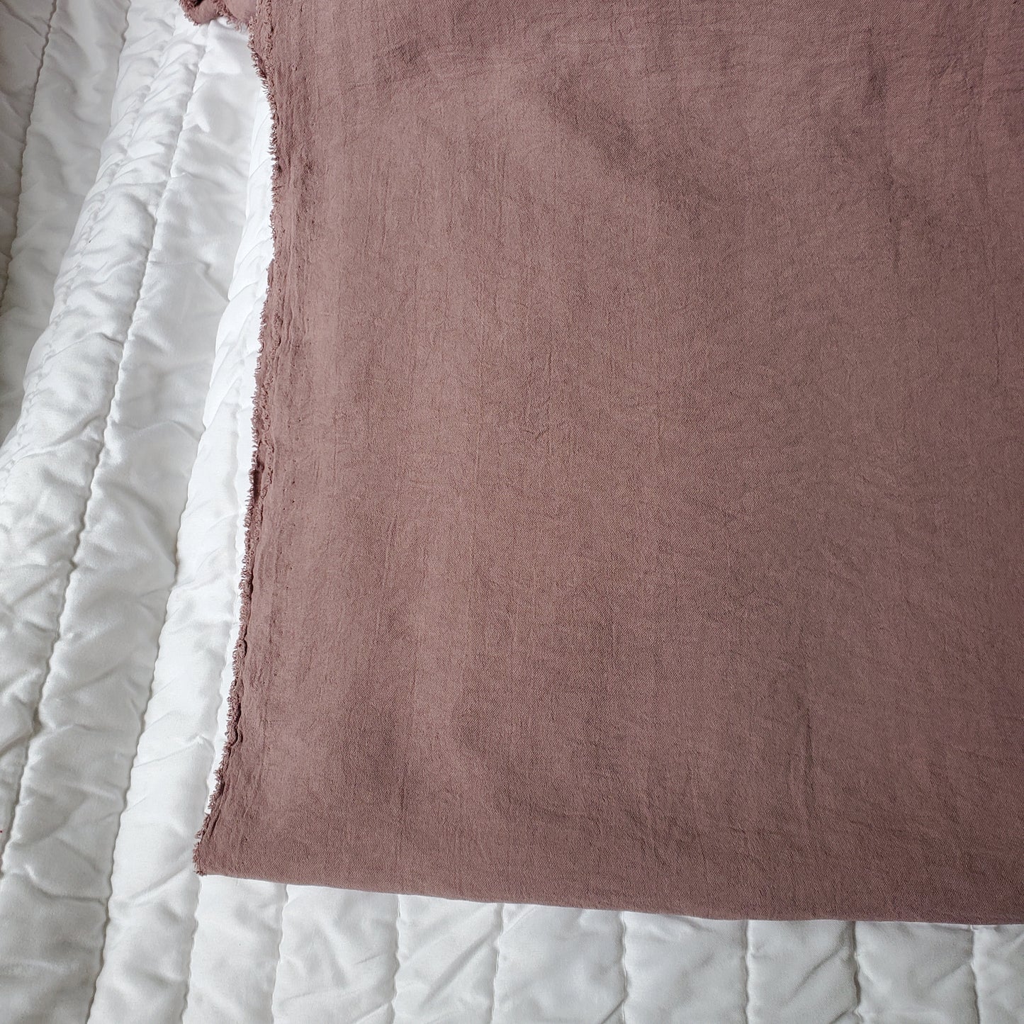 Mauve Silky Sateen