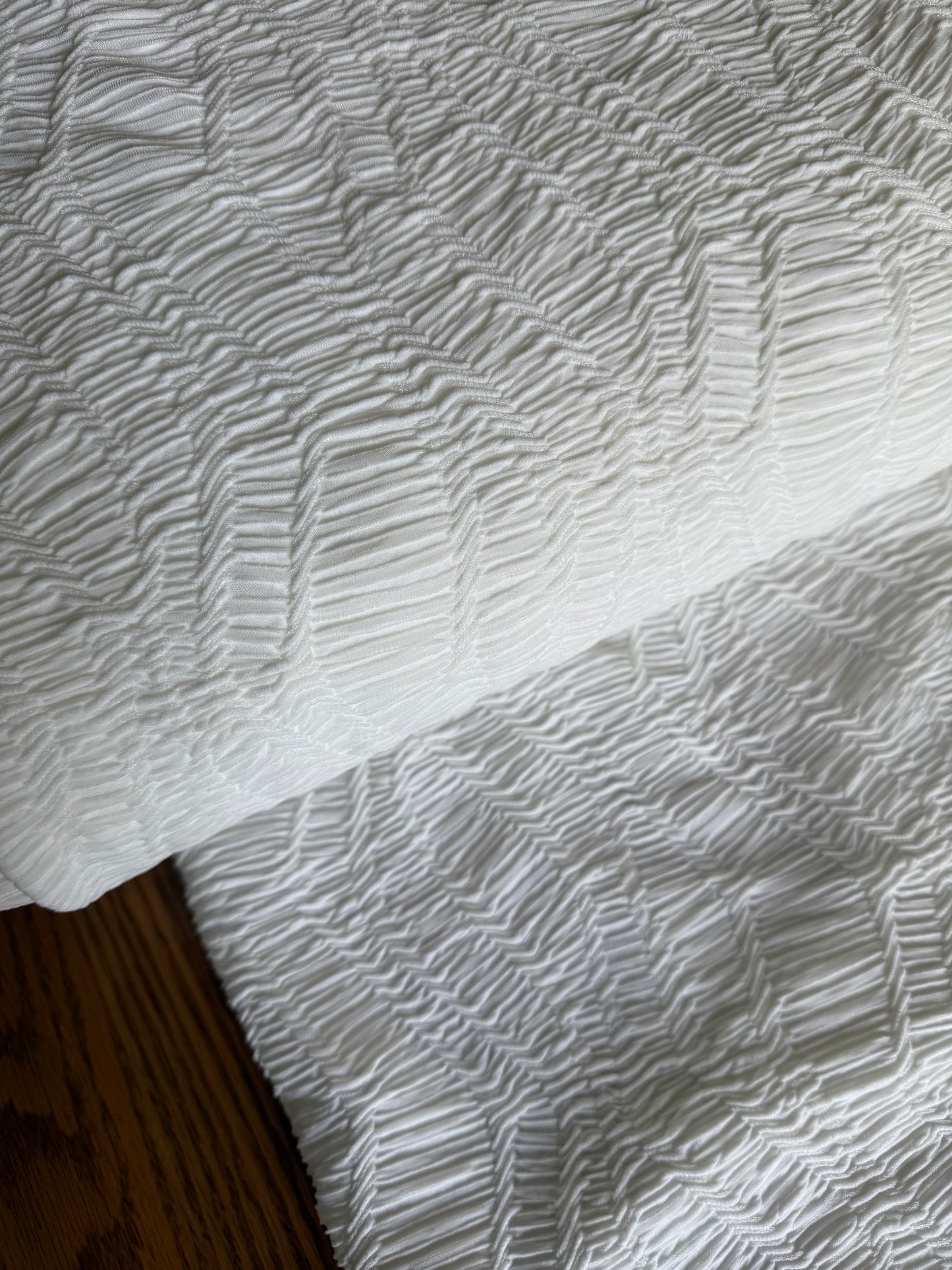 Ivory Jacquard Knit