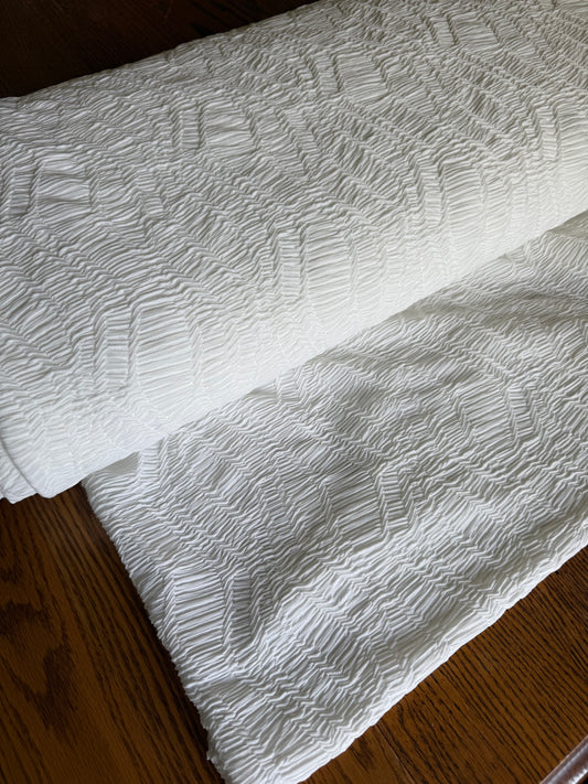 Ivory Jacquard Knit