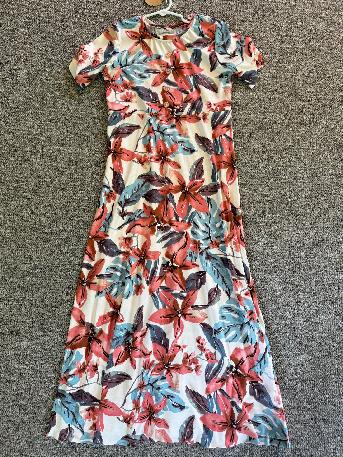Coral Floral DTY Size 7