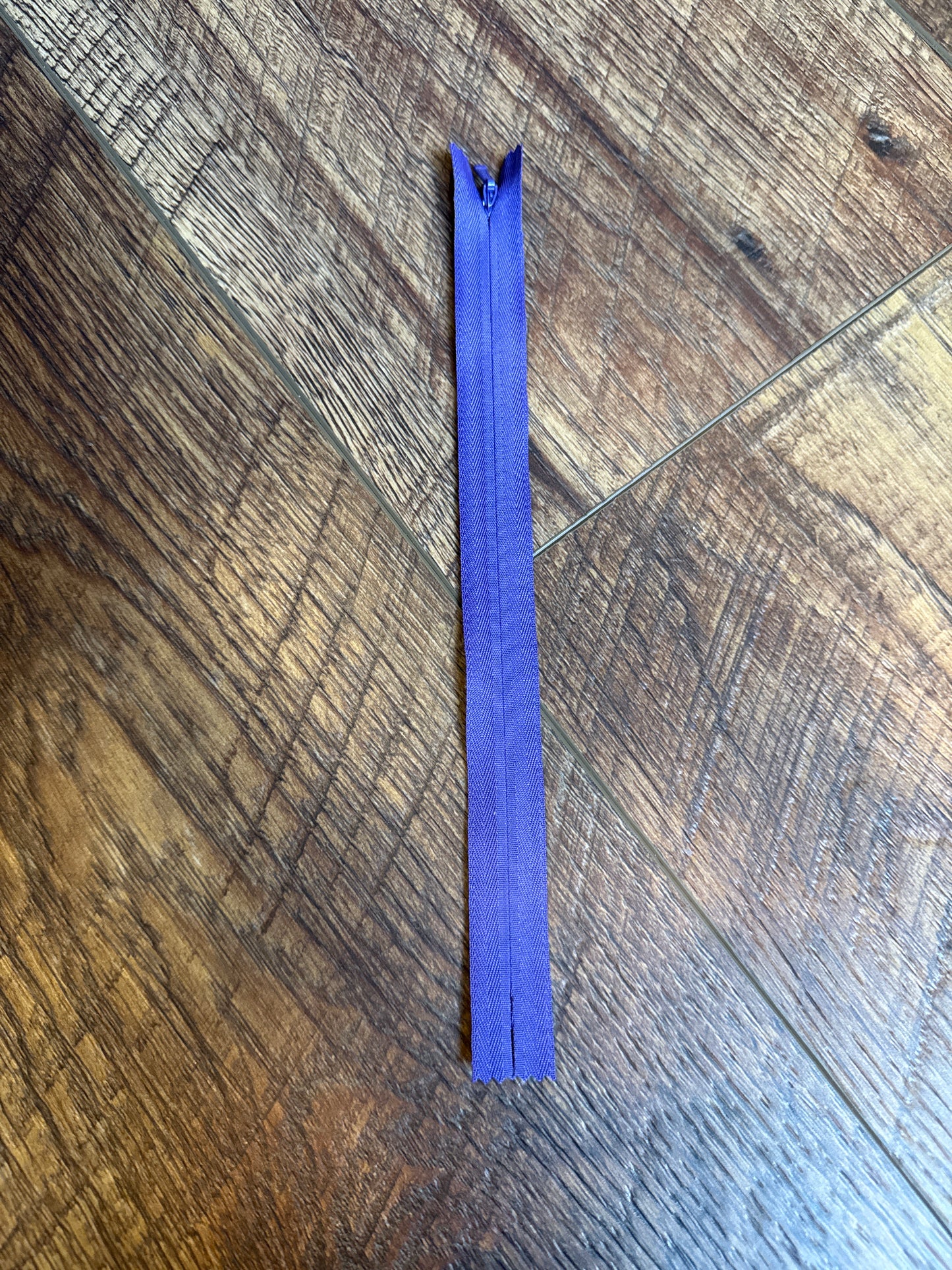 Royal purple invisible zipper 9”
