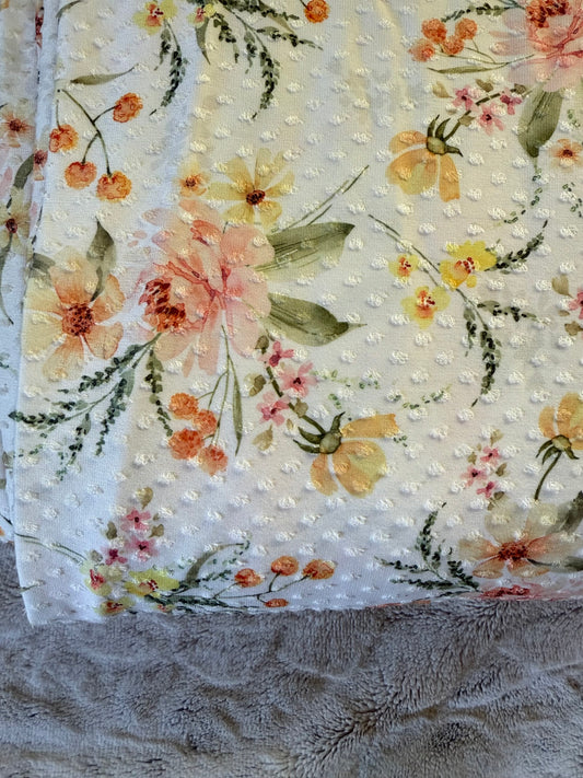 Callie Floral Swiss Dot