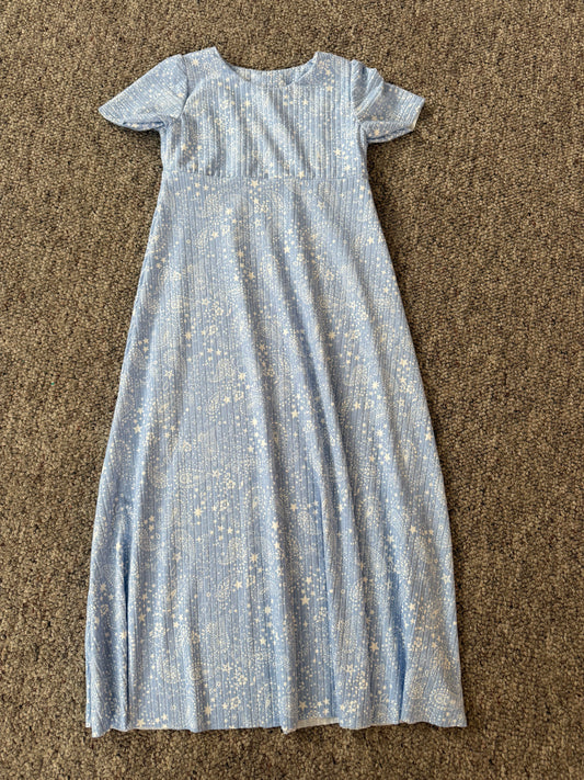 Toddler XL periwinkle paisley