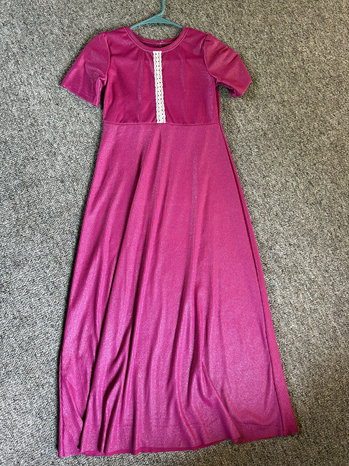 Fuchsia sparkle size 7