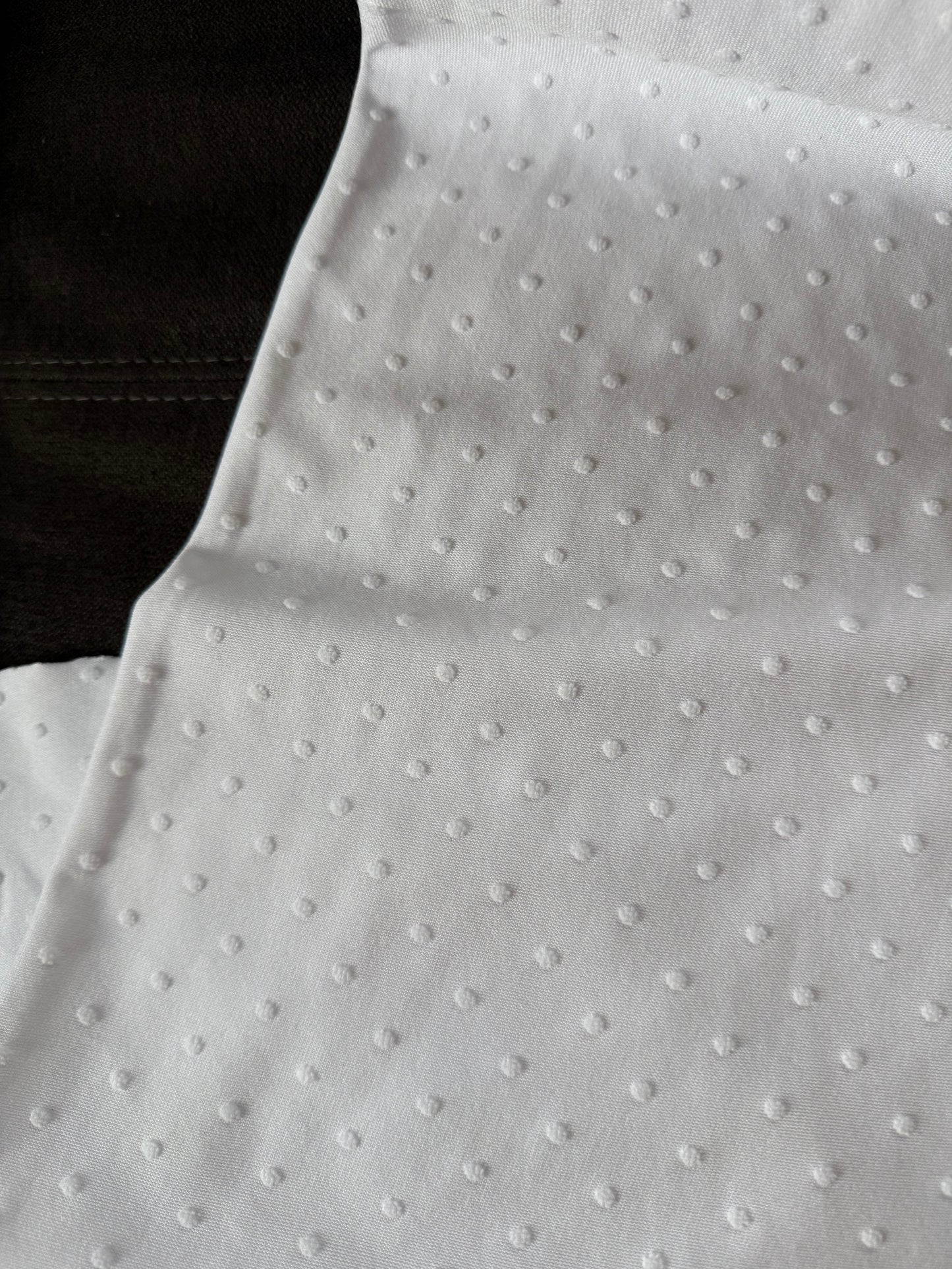 White Swiss Dot