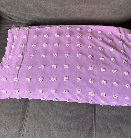 Boston Swiss Dot Purple