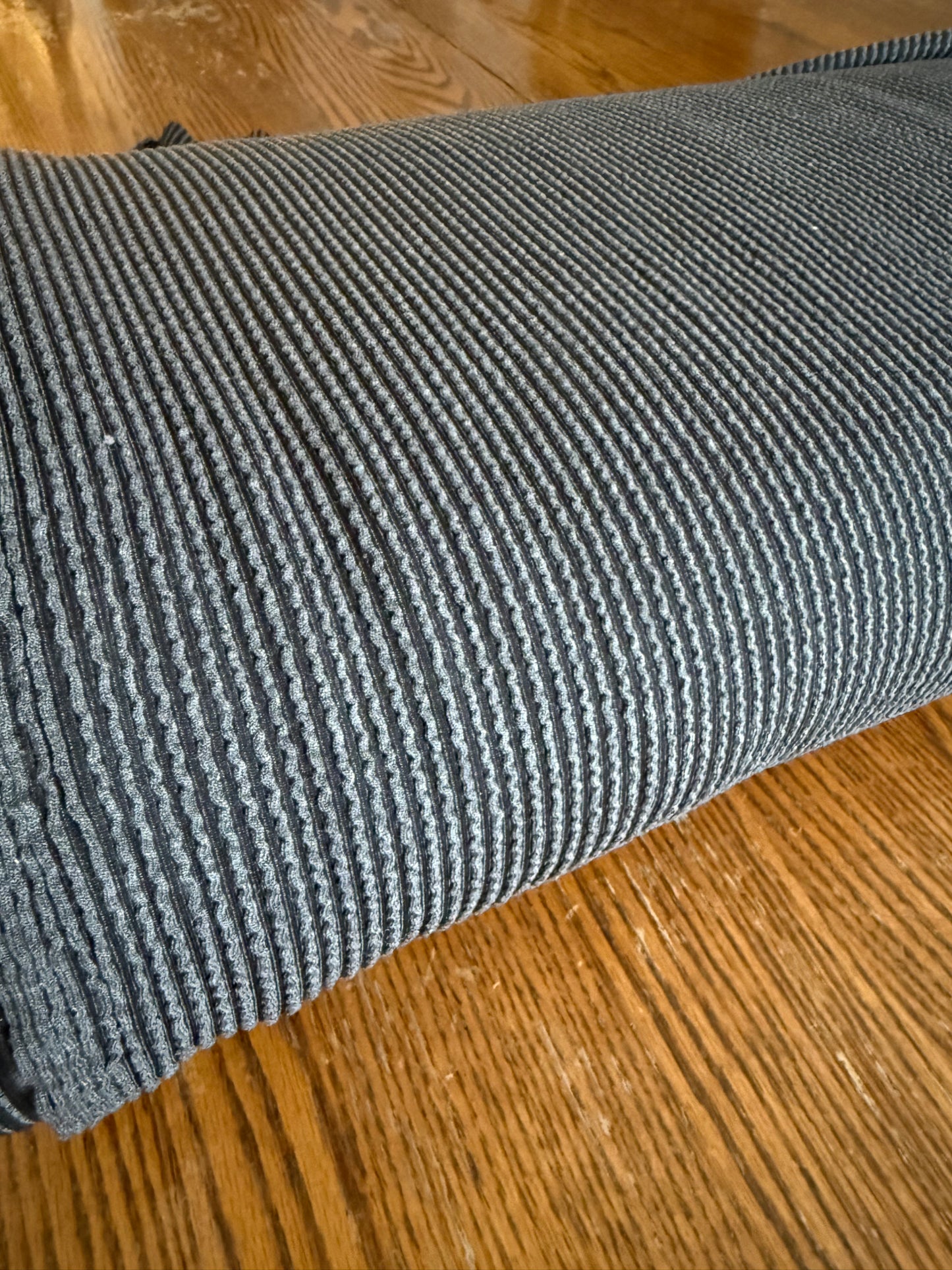 Charcoal Jacquard Rib Knit