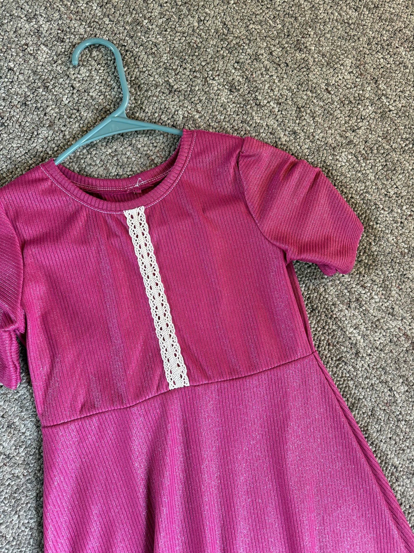 Fuchsia sparkle size 7