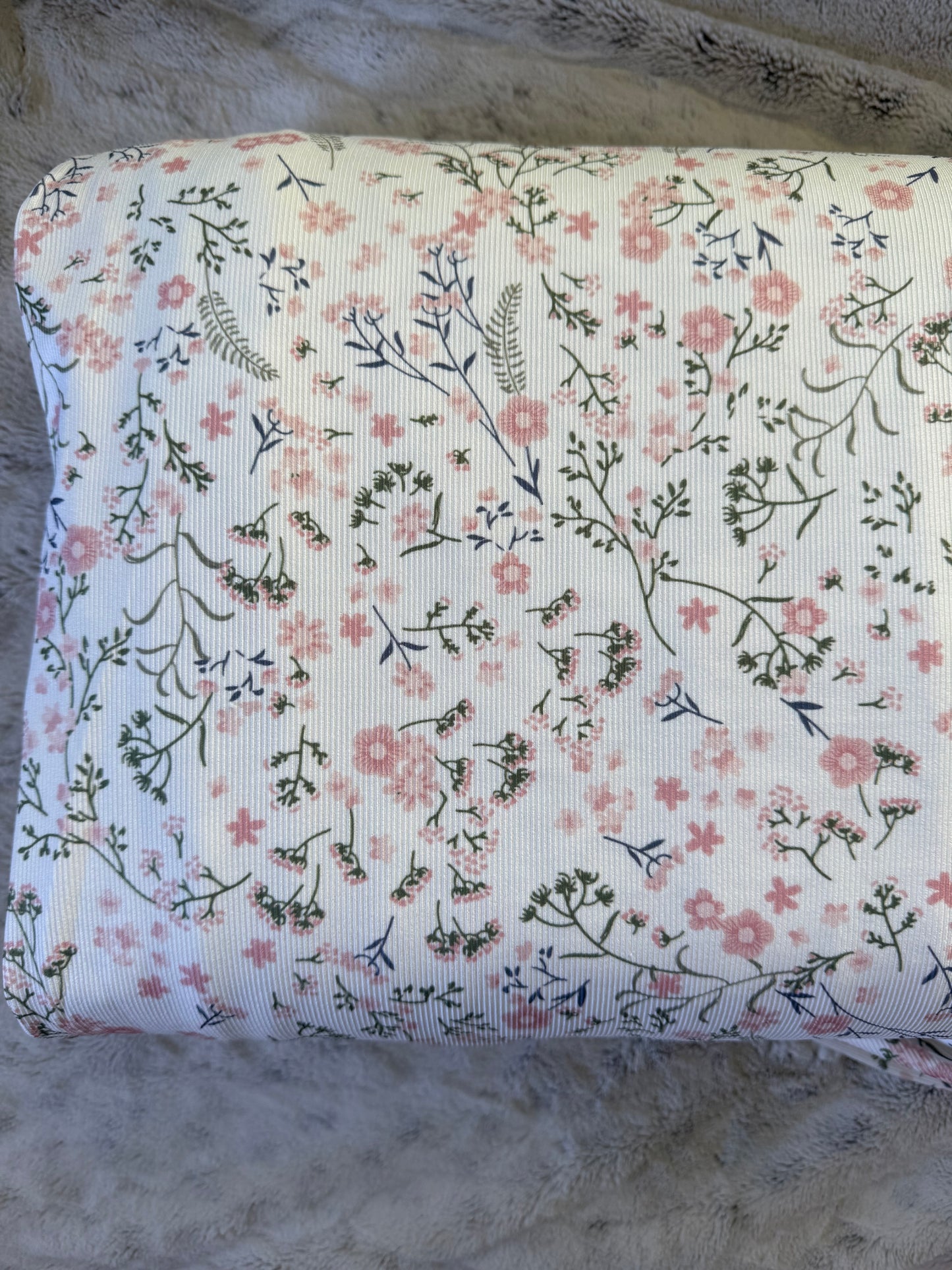 Jessa Floral in white