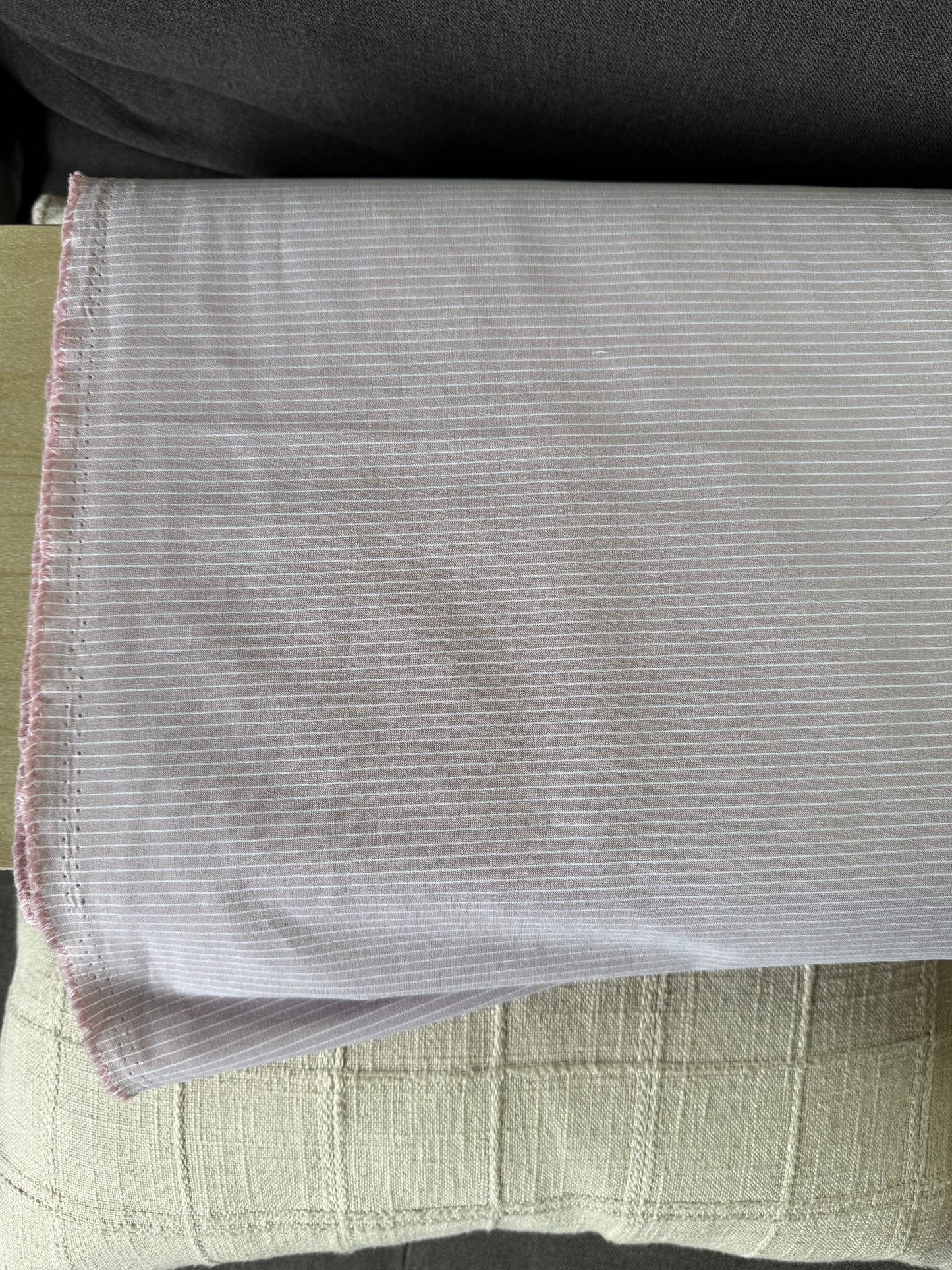 Dusty Rose pin stripped
