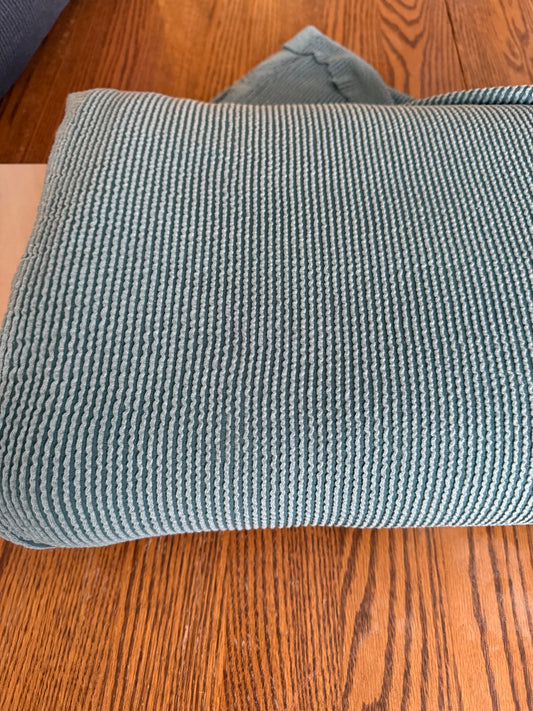 Olive Jacquard Rib Knit