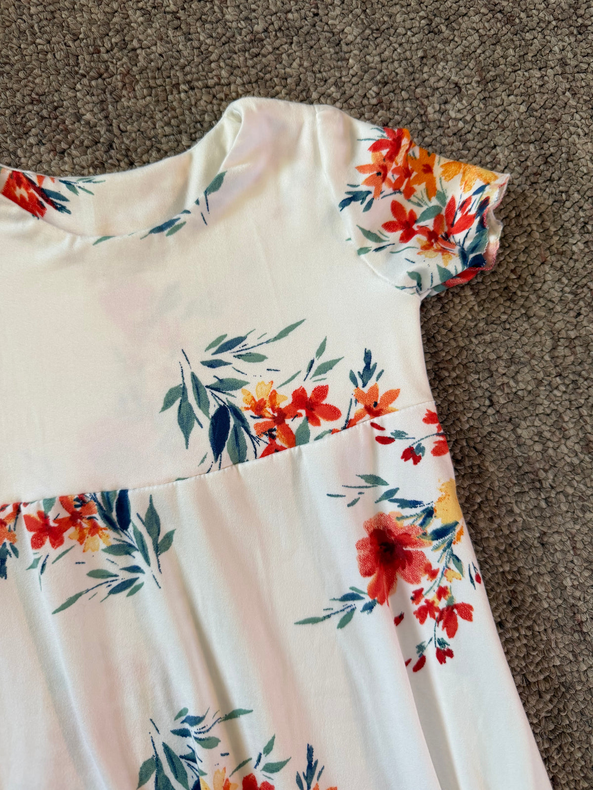 Toddler XL Autumn floral