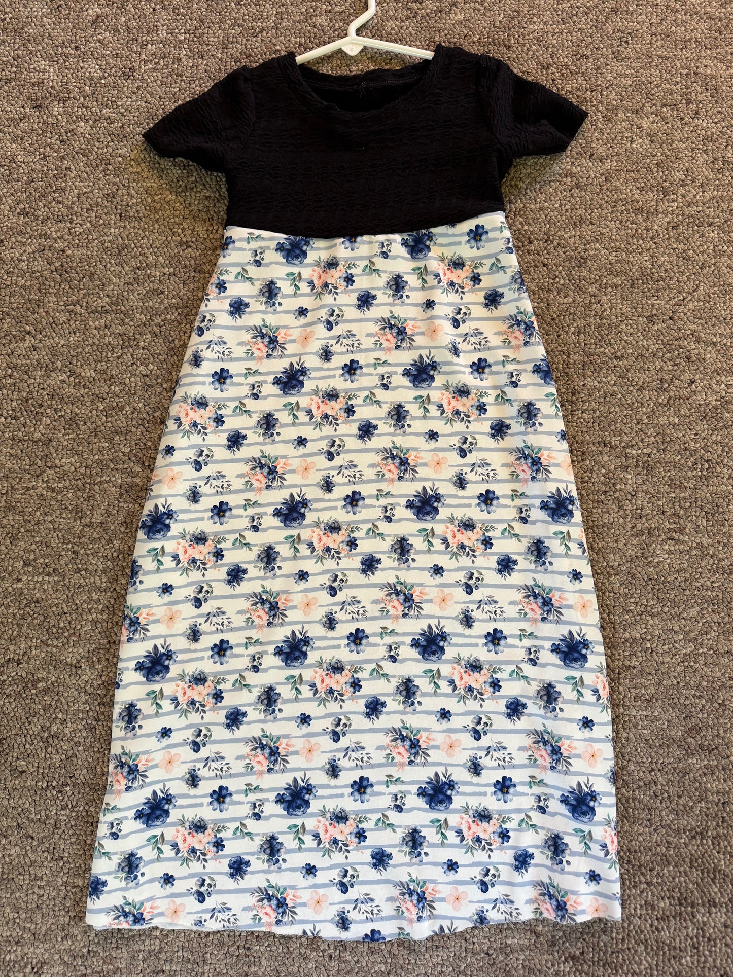 Pink/blue floral Toddler XL