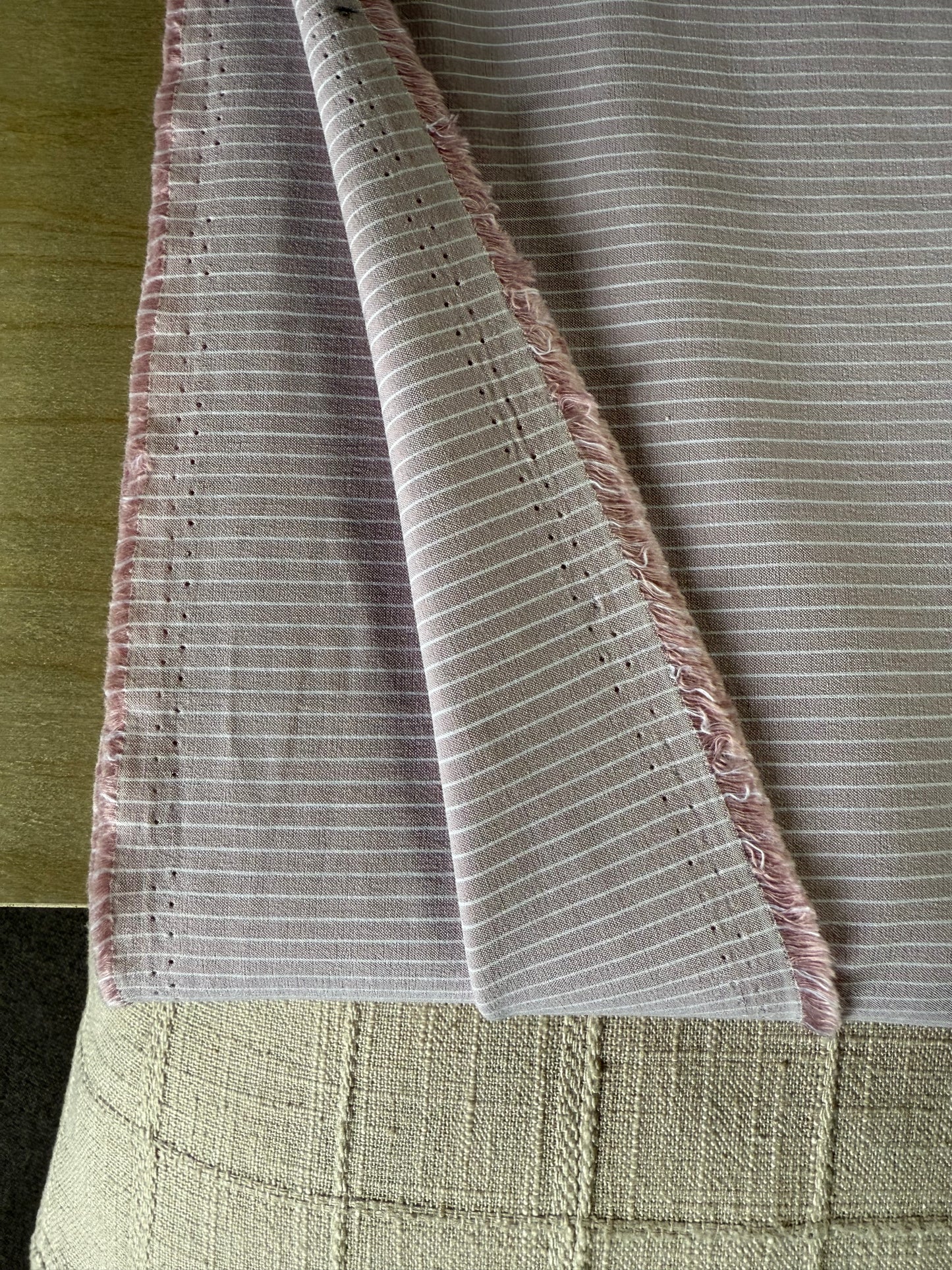 Dusty Rose pin stripped