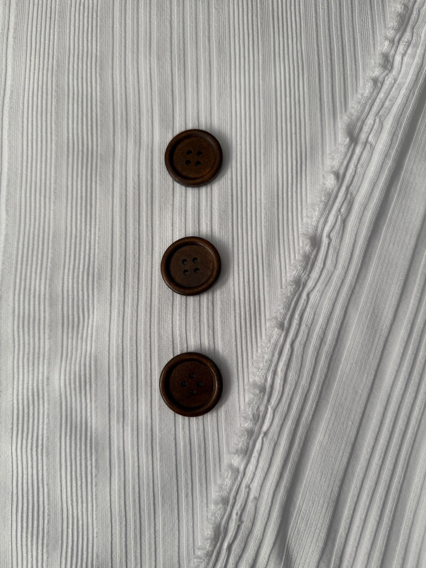 Dark Brown Wooden Buttons