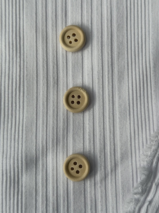 Natural Wood Button