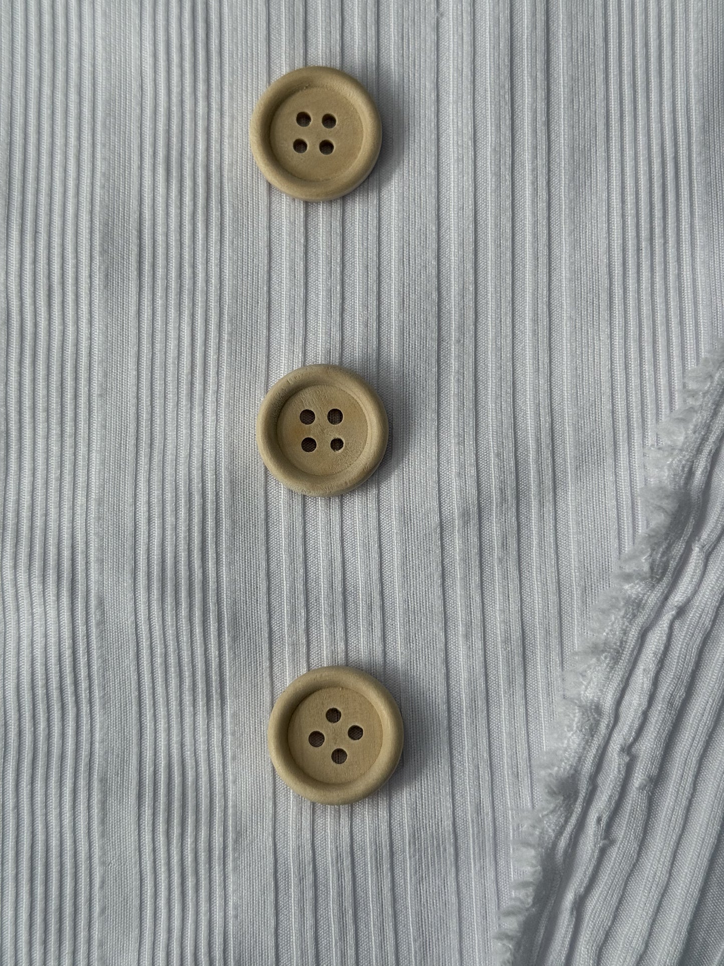 Natural Wood Buttons .20mm