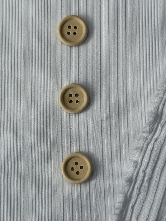 Natural Wood Buttons .20mm